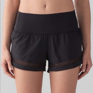 Lululemon pace perfect shorts